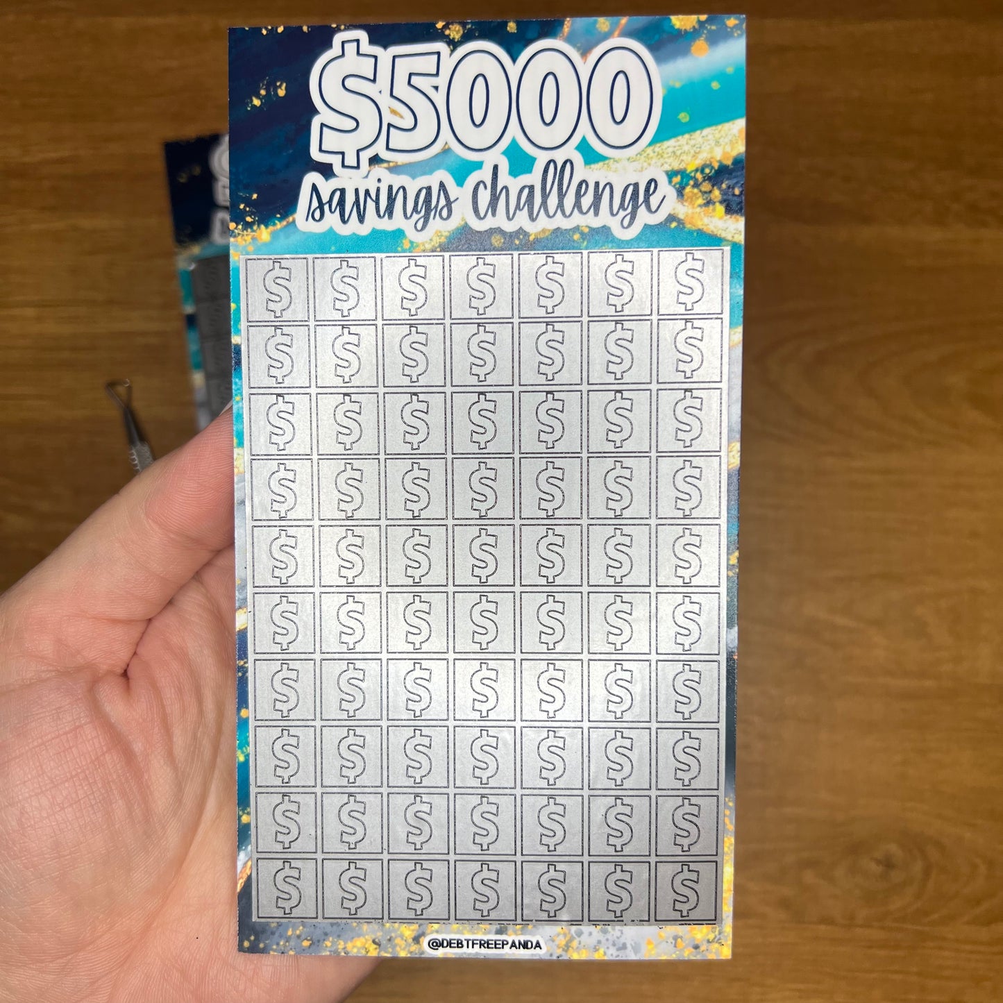 $5000 Savings Scratcher Challenge