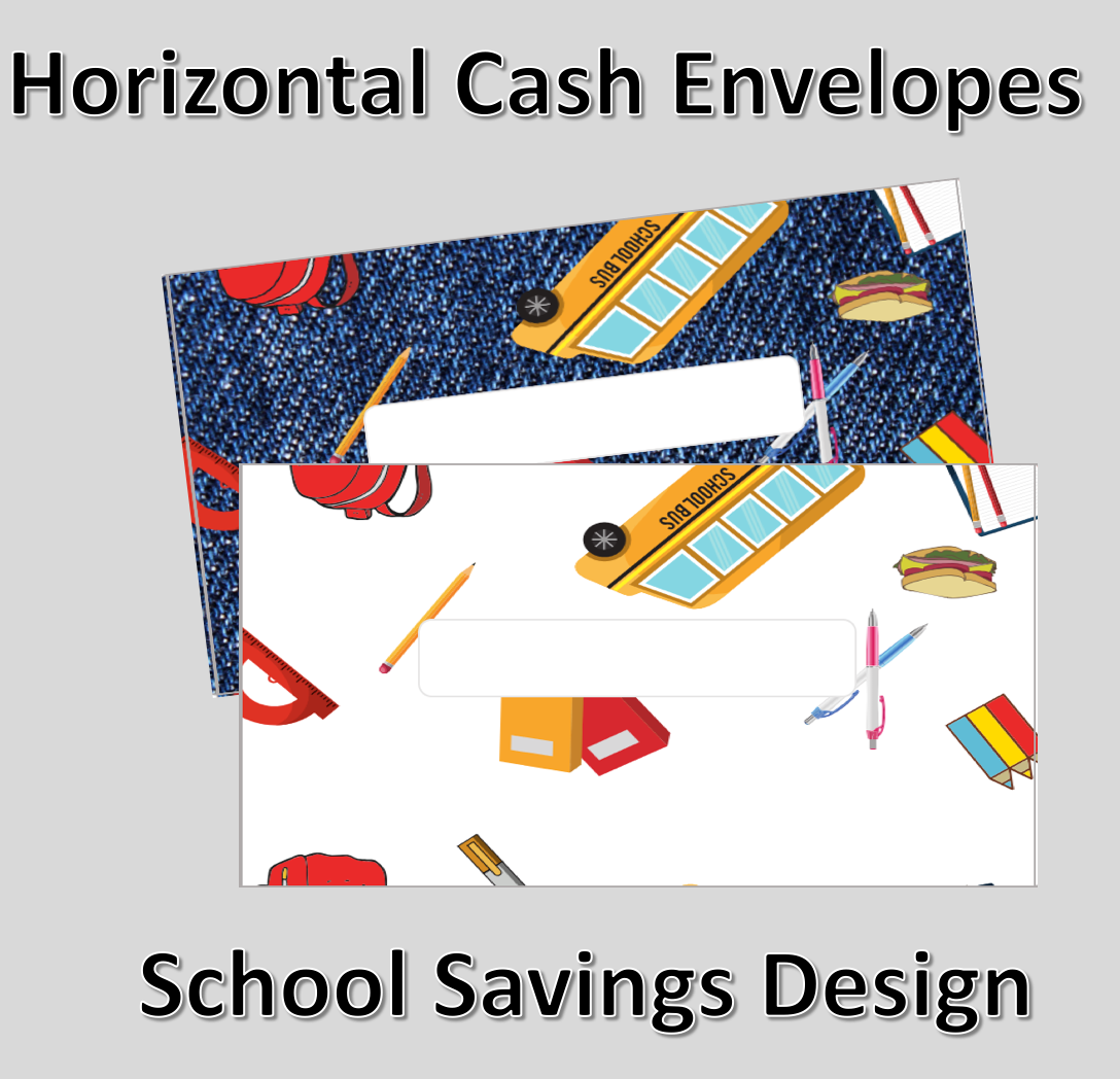 Printable | School Savings Envelope - Horizontal