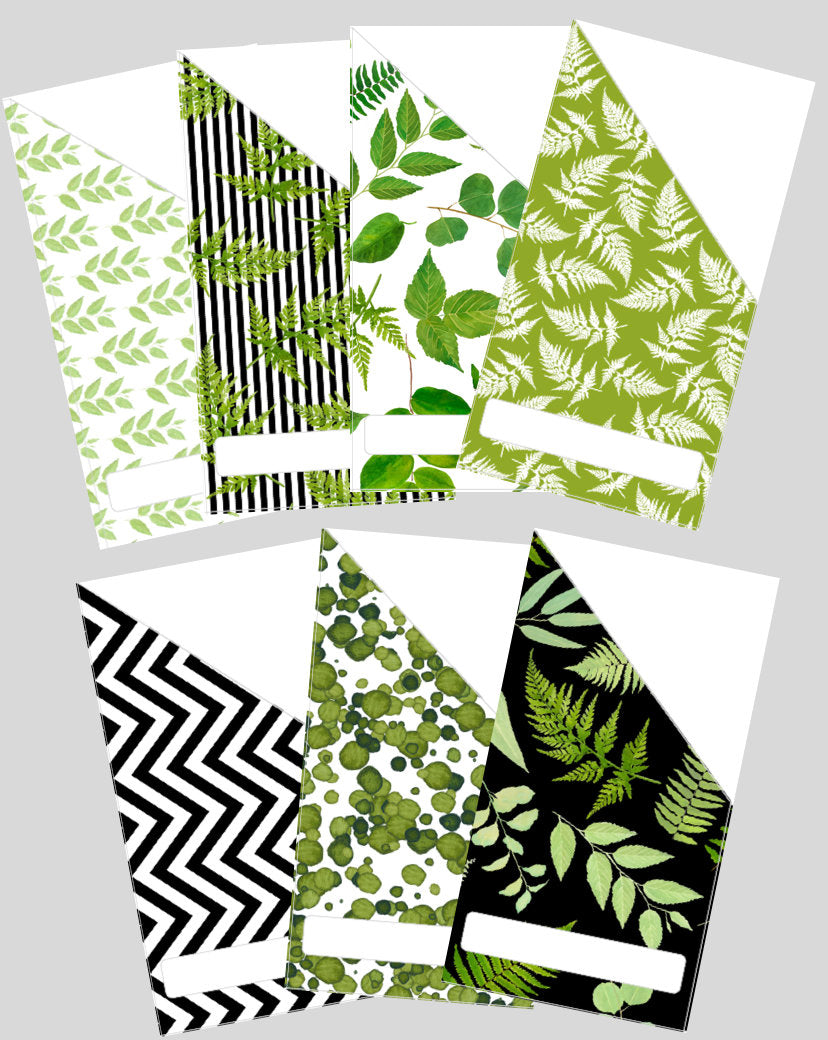 Printable | Greenery Cash Envelopes | (LIMITED QUANTITY) with free blank template!