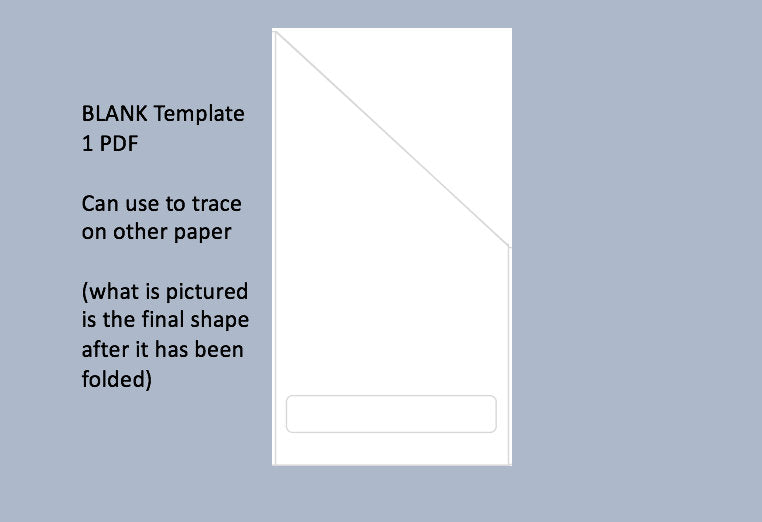 Printable | BLANK Cash Envelope Envelope