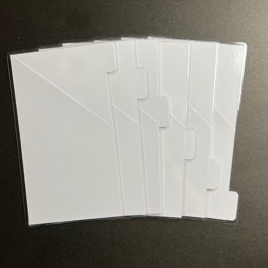 White Tabbed Envelopes - Neutral Collection (Personal Size)