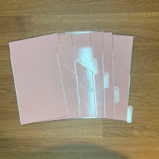 Light Pink Tabbed Envelopes - Neutral Collection (Personal Size)