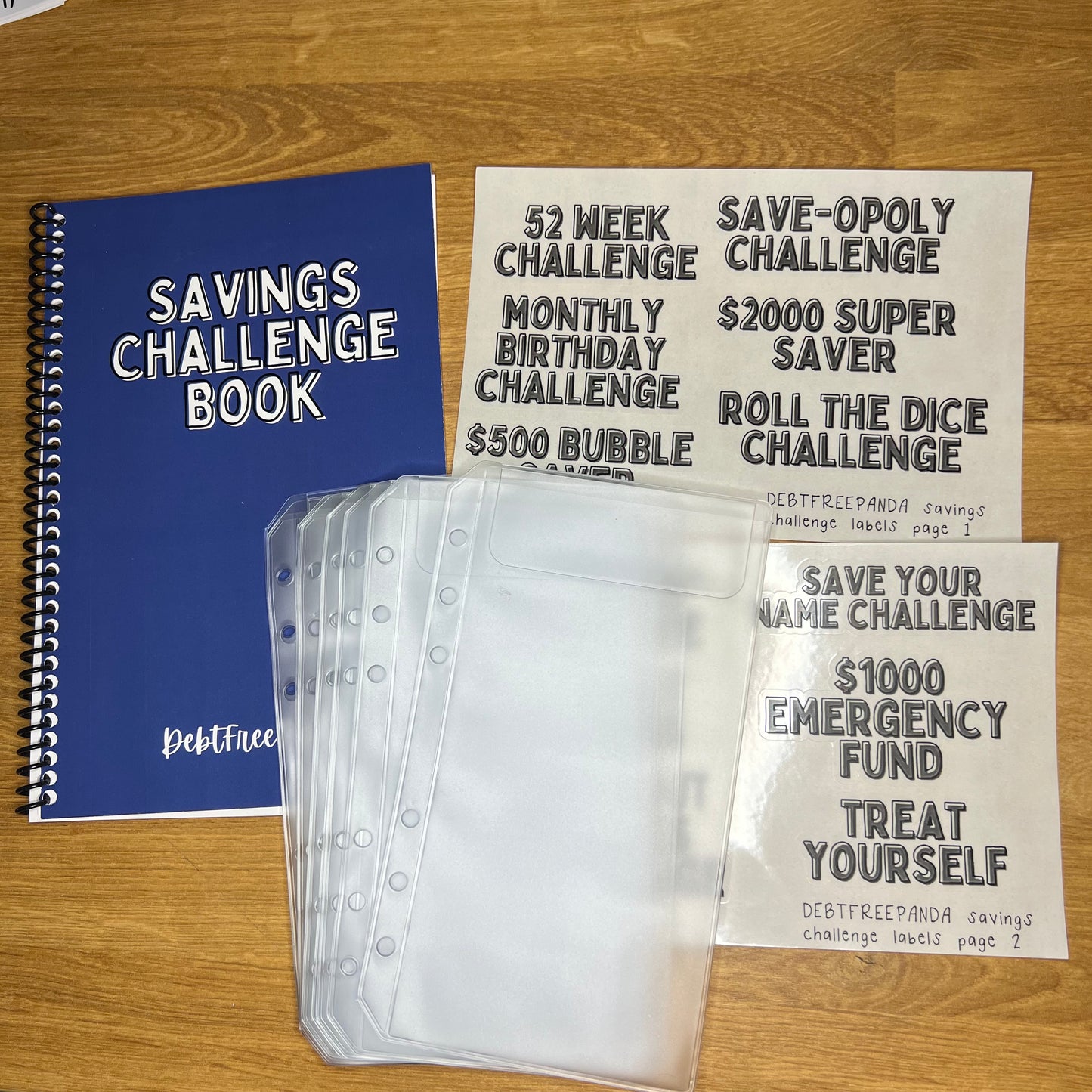 *Savings Challenge Book